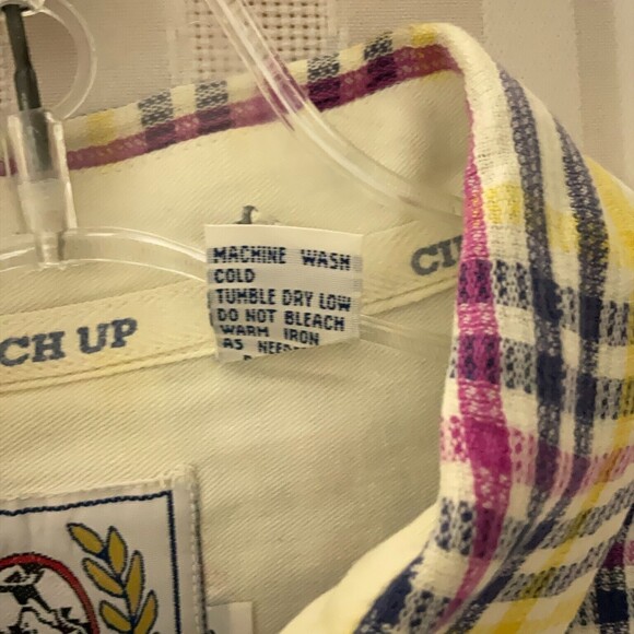 Cinch Men’s L Plaid Western Cowboy Shirt Long Sleeve Button Down Rodeo Style - Picture 5 of 9